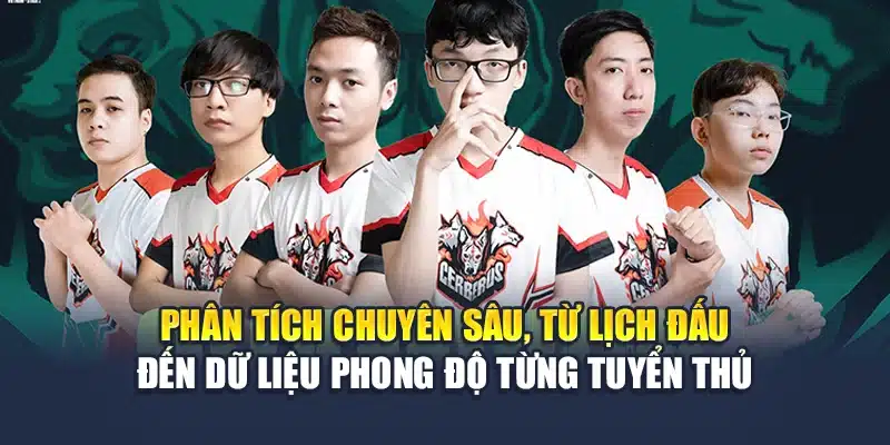 Phân tích chuyên sâu, từ lịch đấu đến dữ liệu phong độ từng tuyển thủ